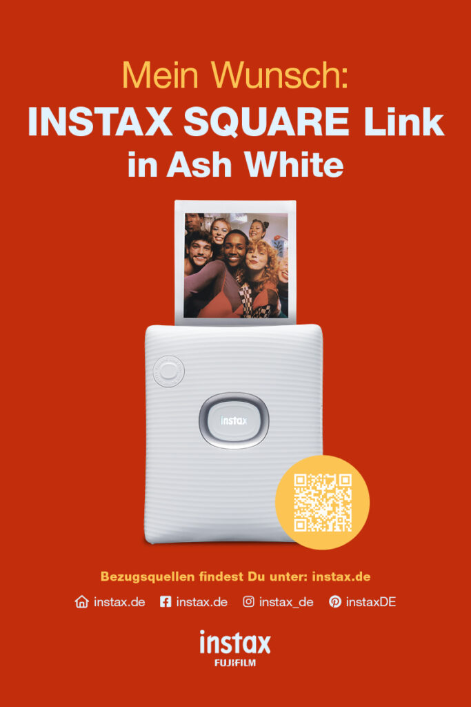 INSTAX SQUARE Link Ash White
